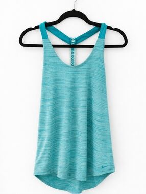 Nike Elastika' Logo T-Back Tank Size Medium